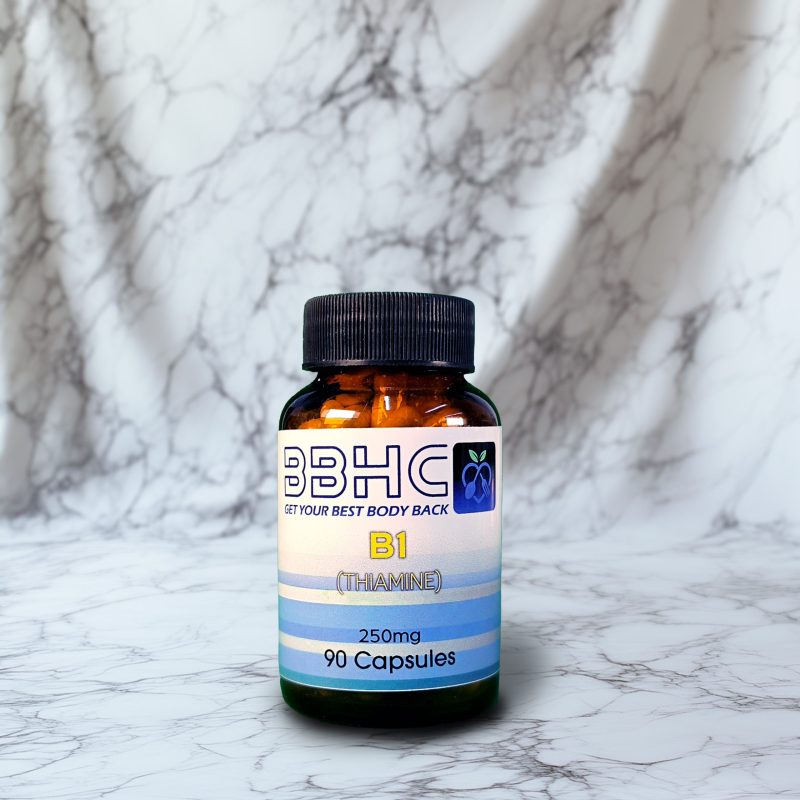 B1 Thiamine Capsules – 90 caps (250mg)