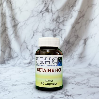 Betaine HLC – 90 caps (500mg)