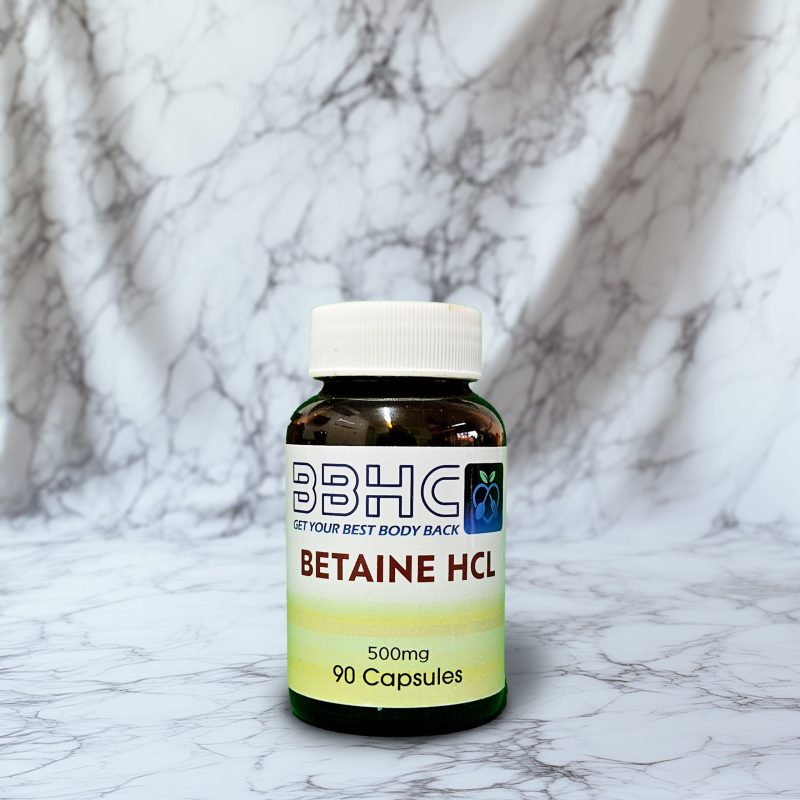 Betaine HLC – 90 caps (500mg)