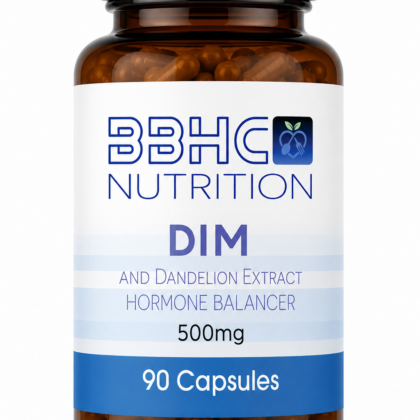DIM and Dandelion Extract Hormone Support 500mg Capsules (90)