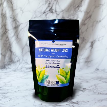 Natural Weight Loss and GLP-1 Support Capsules - 200 caps (800mg)
