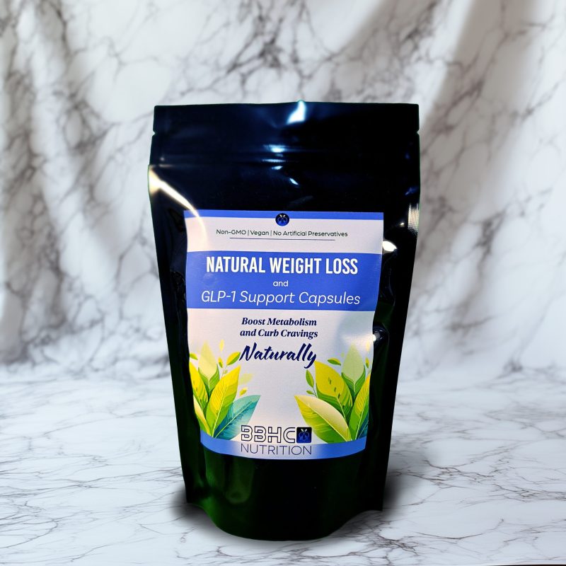 Natural Weight Loss and GLP-1 Support Capsules - 200 caps (800mg)