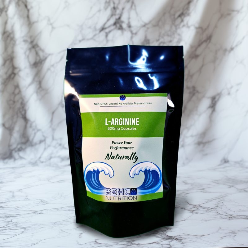 L-Arginine Capsules – 200 caps (800mg)
