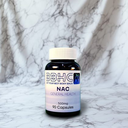 NAC N-AcetylCysteine Capsules - 90 caps (500mg)