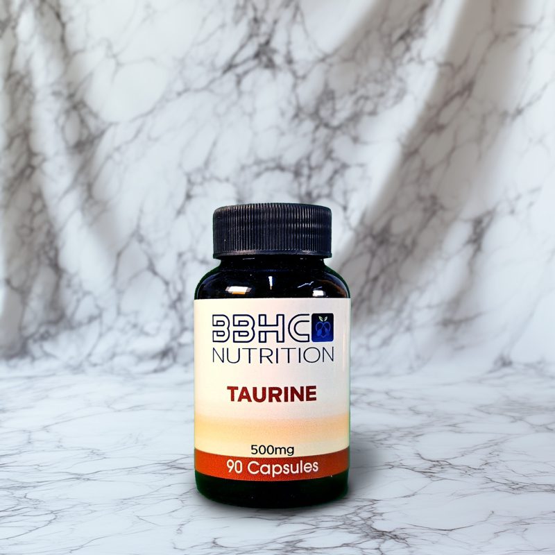 Taurine Capsules - 90 caps (500mg)