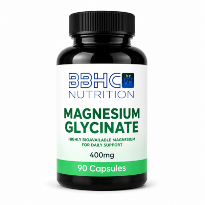 Magnesium Glycinate - 90 Capsules (400mg)