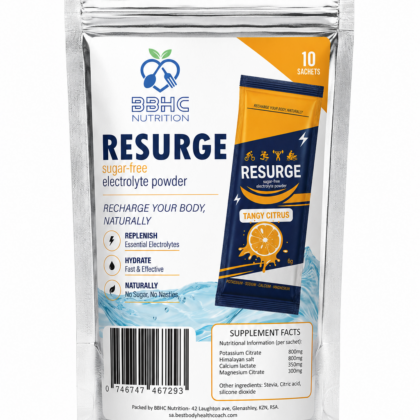 Resurge 10's Sugar-Free Electrolyte Sachets